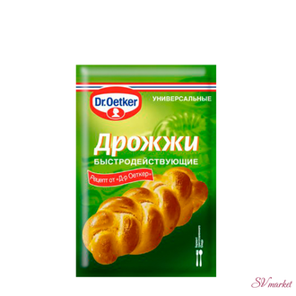 Дрожжи сухие Dr.Oetker быстродействующие, 7 г