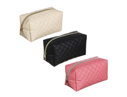 PAVO КОСМЕТИЧКА, 17,5Х9,5Х7,5СМ, ПУ, СПЛАВ, 3 ЦВЕТА