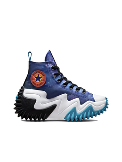 Кеды Converse Run Star Motion x Space Jam высокие на платформе 172488C фото