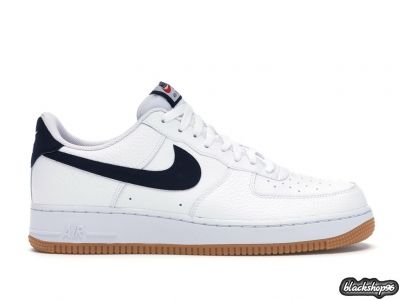 Nike Air Force 1 '07 Белый/синий (40-45)