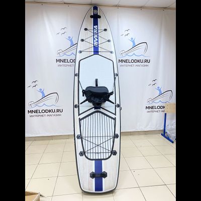 SUP-доска RIVIERA 12 дерево синий - MNELODKU.RU
