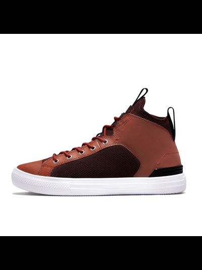 Кеды Converse All Star Ultra Hybrid Texture коричневые высокие