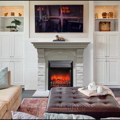 Электрокамин Дублин WT M2 с очагом Fobos