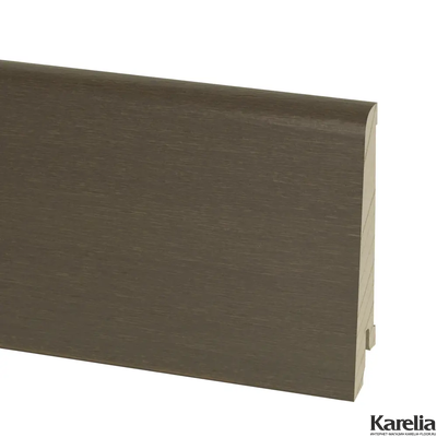 Плинтус напольный Pedross KS80 Дуб Грей шпон 80х16х2500