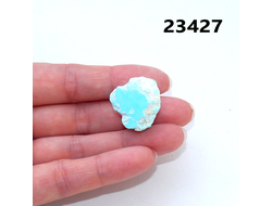 Бирюза натуральная (необработанная) Армения арт.23427: 8,6г - 21*20*18мм