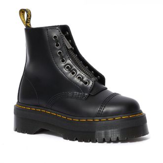 БОТИНКИ DR. MARTENS (ДОКТОР МАРТИНС) Sinclair черные на толстой подошве