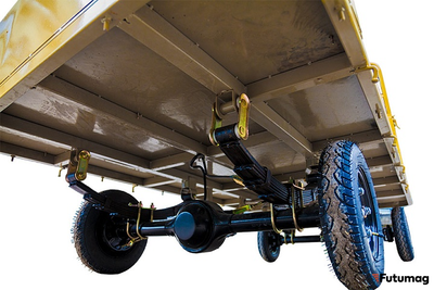 Платформенная тележка электрическая RuTrike ПОСТ ПАССАЖИР