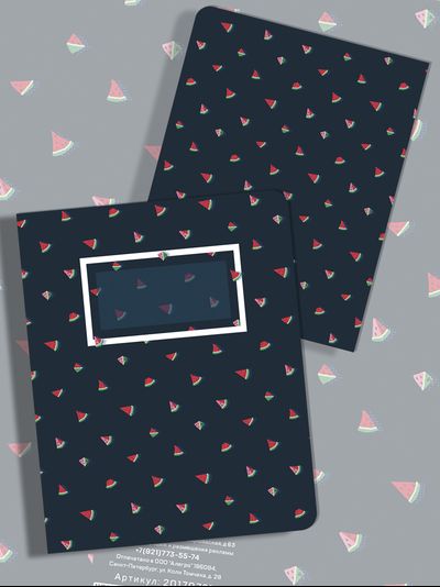 Тетради Милые Фрукты Sweet Fruit&#039;s 5 дизайнов - 24 листа