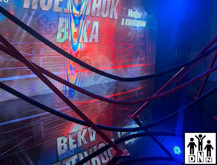 Имитация ринга на мероприятии