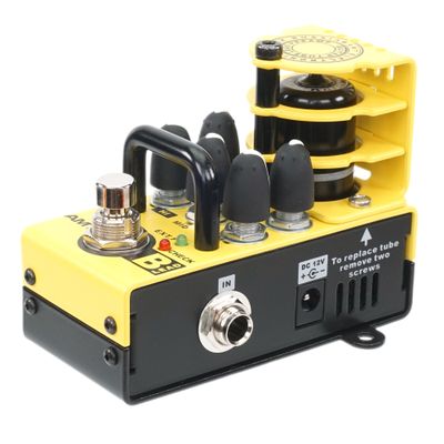 AMT Bricks B-Lead - одноканальный ламповый гитарный преамп (эмуляция Bogner) [без БП]