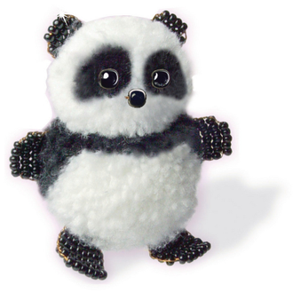 Набор для шитья брелока Маленькая панда АА 09-201