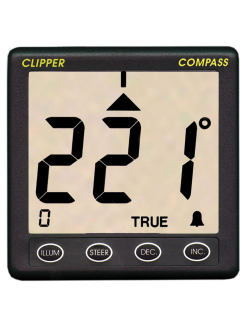 Электронный компас Nasa Clipper ClipCompass 110x110x30мм 12В с датчиком феррозонда и 10-м кабелем