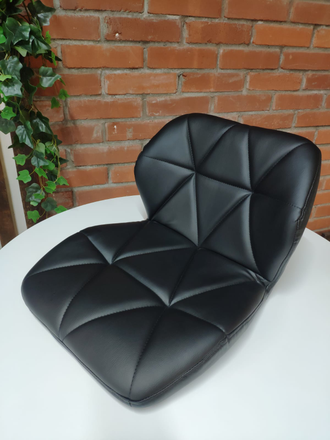 Барный стул  N-85 Diamond черная экокожа SL