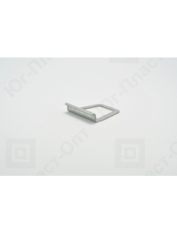 Ручка москитной сетки металлическая без покрытия