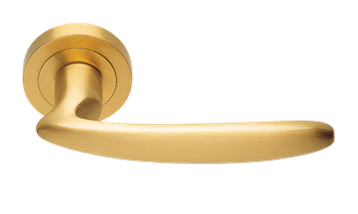 Дверные ручки Morelli Luxury FLAMINGO OSA Цвет - Матовое золото