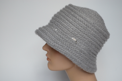 Шляпа зимняя женская Италия Vizio 8046 TF серая