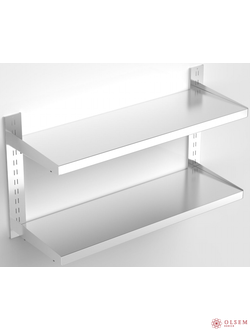 Полка настенная консольная ПНК-2/500/300/500