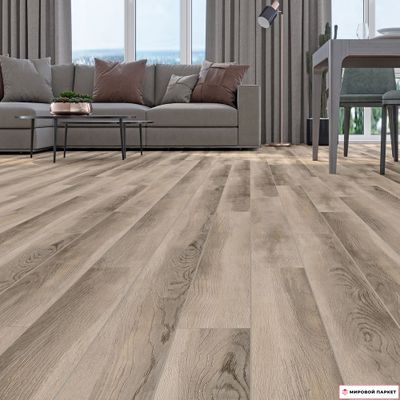 Ламинат Kronostar Ecologik Дуб Лунный D1815 32 класс толщина 8 мм с фаской 2.131 м2