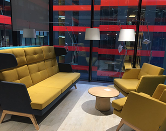 Диван Даллас 3-местный с высокой спинкой