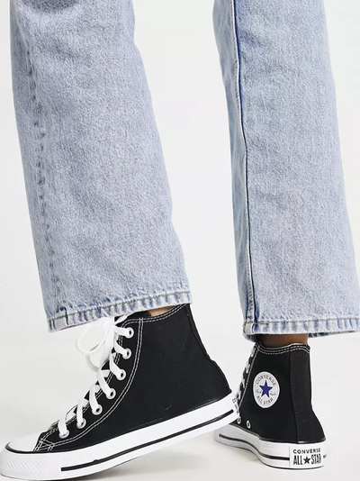 оригинальные кеды Converse Chuck Taylor All Star черные высокие фото