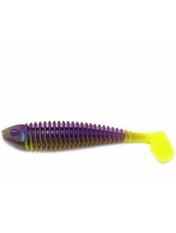 Приманка силиконовая Boroda Baits Shemaya 110 310 Violet Pearl/Lemon