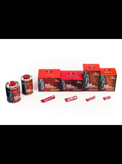 Клей для горячей вулканизации в жестяная банке с кисточкой 440 мл