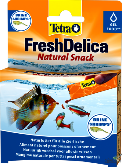 Tetra FreshDelica Brine Shrimps (желе артемии), упаковка 6г (2х3г)
