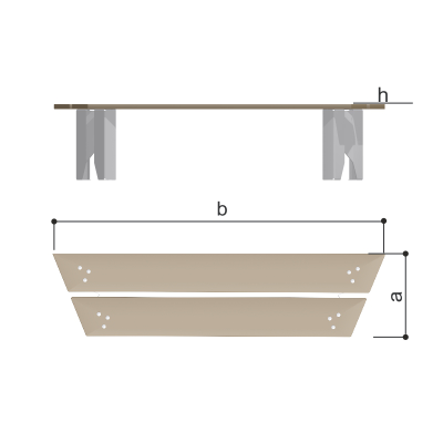 Скамья Romana 302.22.00
