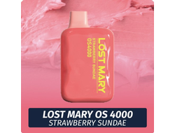 Испаритель Lost Mary Hemt Strawberry Sundae Клубничный Пломбир 4000 Затяжек