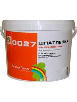 Шпатлевка "Радуга-27" на ПВА