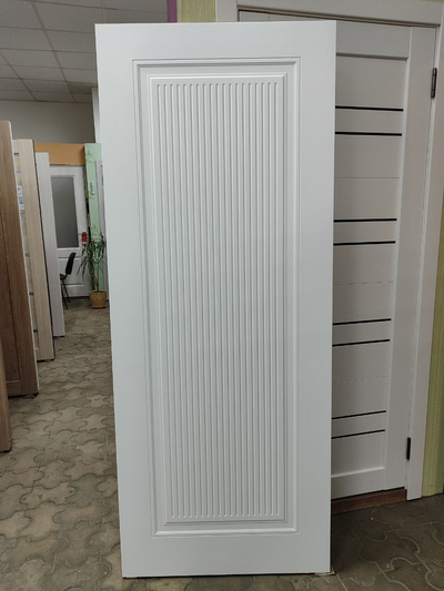 Дверь Межкомнатная - "NEO-1" Белая Эмаль