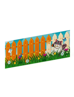 Счастливое детство - Ограждение из фанеры и бруса - МФ 90.01.01