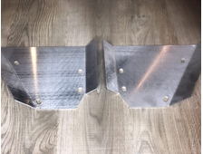 Защита-лыжа нижних рычагов ZST А-5 Нива 2121-21214,ШНГ алюминий 5мм к-кт 2 шт.