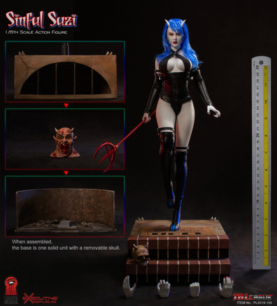 Коллекционная ФИГУРКА 1/6 scale Демоница Сьюзи - SIN BOLDLY  Sinful Suzi (PL2019-150) - TBLeague