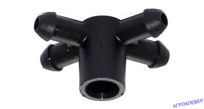 Разветвитель на 4 выхода 5 мм