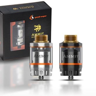 GeekVape Ammit Dual Coil - обслуживаемый бакомайзер