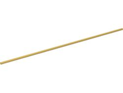 Hose, Rigid 3mm D. 32L / 25.6cm, Pearl Gold (75c32 / 6322138)