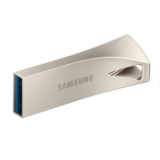 Флеш-память Samsung BAR Plus, 128Gb, USB 3.1 G1, металл, серебряный, MUF-128BE3/APC