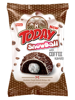 Кексы Тудей Сноубол Кофе 50гр (24 шт)*6