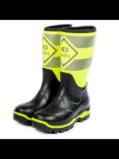 Сапоги «NEO BOOTS» лайм  КП неопрен/полиуретан/нитрил КЩС р.42