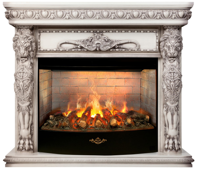 Электрокамин Romano WT с очагом 3D FireStar 33