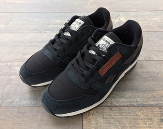 Кроссовки Reebok Classic Black сетка