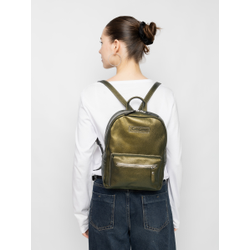 Женский кожаный рюкзак Anzolla Premium gold kiwi (арт. 
3040-59)