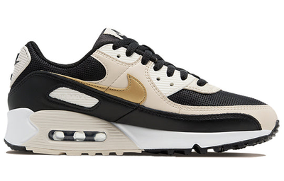 женские кроссовки Nike Air Max Womens 90 'Black Metallic Gold' DB9578-001 для бега