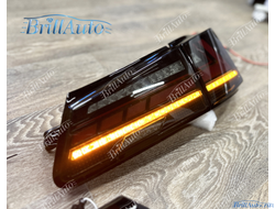 Стопы Lexus IS 05-12 черные с анимацией