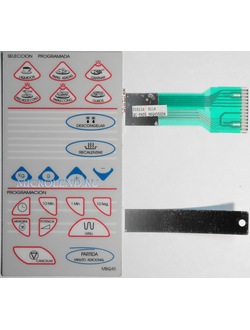 мембрана клавиатуры свч печи SAMSUNG MBQ45