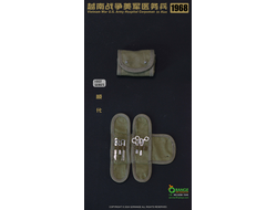 Санитар Армии США времен войны во Вьетнаме - Коллекционная ФИГУРКА 1/6 Vietnam War U.S. Army Hospital Corpsman in Hue 1968 (QOM-1046) - QORANGE QOTOYS