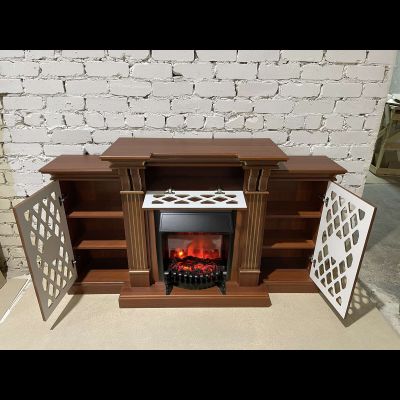 Электрокамин Асгард CR с очагом Fobos