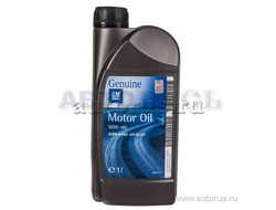 Масло моторное GM Motor Oil 10W40 полусинтетическое 1 л 93165213