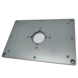 Пластина универсальная для установки фрезера в стол 170*250 мм.